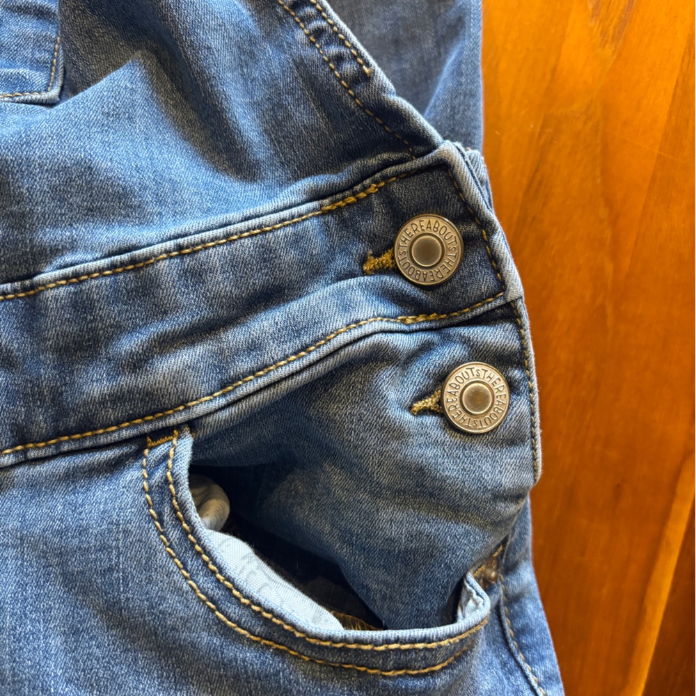 Blue Denim Overalls Girls 14 - Picture 4 of 8
